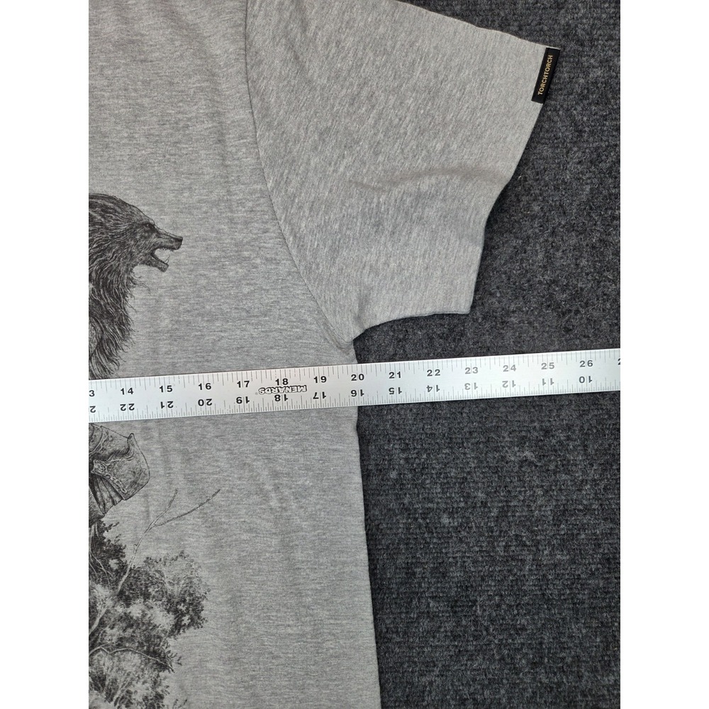 NEW TorchTorch Blaidd Elden Ring Tee Shirt Mens Medium Heather Gray - Picture 3 of 6